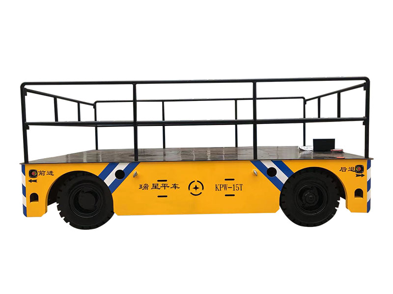 輪胎式無(wú)軌電動(dòng)平車(chē)